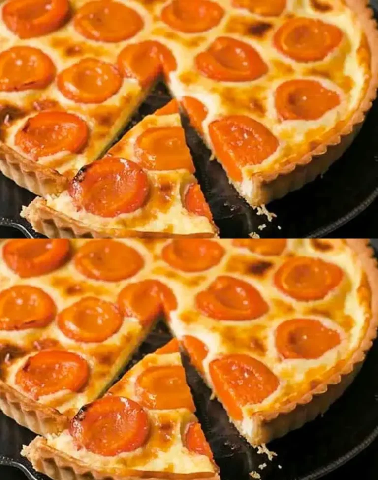 TARTE D’ÉTÉ AUX ABRICOTS