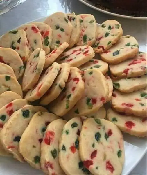 Biscuits Sablés aux Cerises Marasquin des Vacances