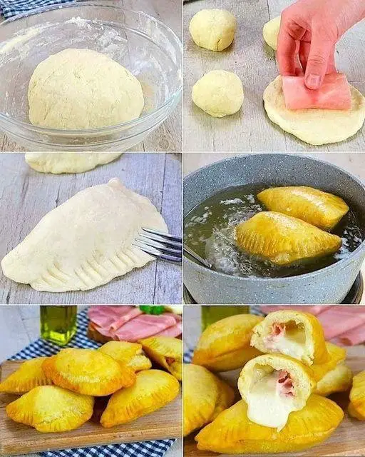 Empanadas au Jambon et au Fromage – Petits Pâtés à la Main
