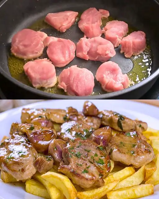 Filet de Porc au Vin Blanc : Le Repas Juteux et Savoureux