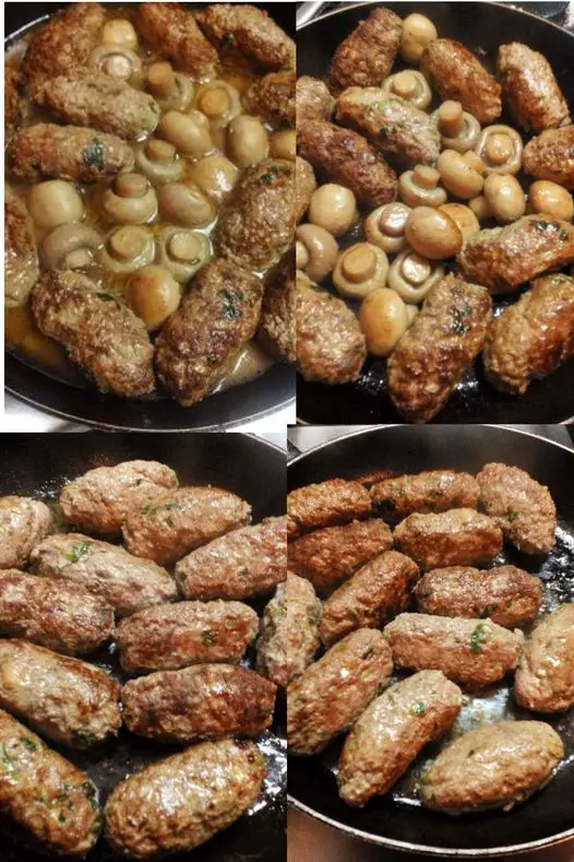 "Harmonie des Saveurs: Boulettes de Viande aux Champignons, un Héritage Culinaire"