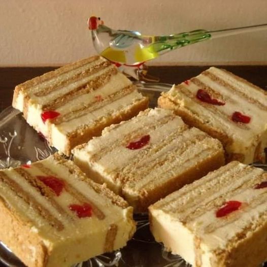 Le Délice Glacé au Fromage et Biscuits de Tennis