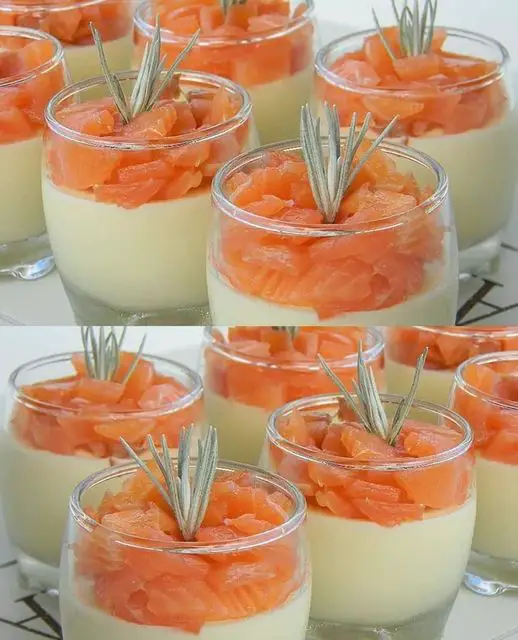 Mousse d'Asperge au Saumon Fumé Délicieuse