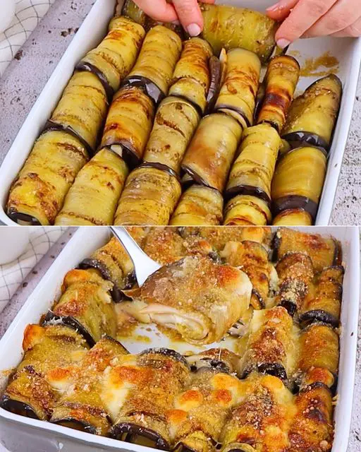 Rouleaux d’aubergines : le plat unique et savoureux !