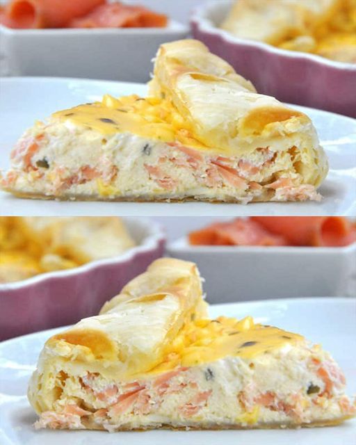 Quiche au Saumon et au Boursin : Un Mariage Sublime de Saveurs