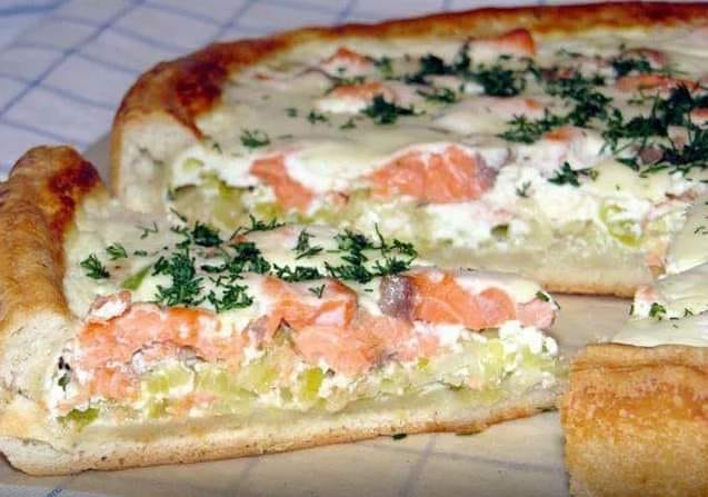 Quiche au Saumon Fumé et Poireaux