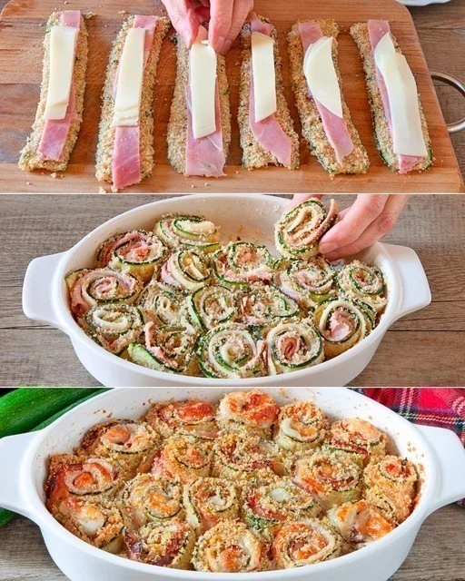 Rouleaux de Courgettes