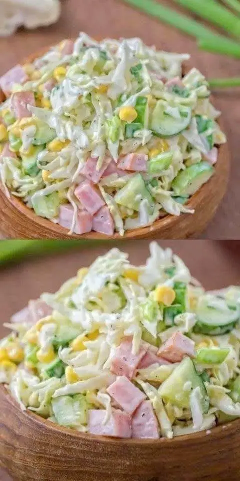 Salade de Chou et Concombre Mariné