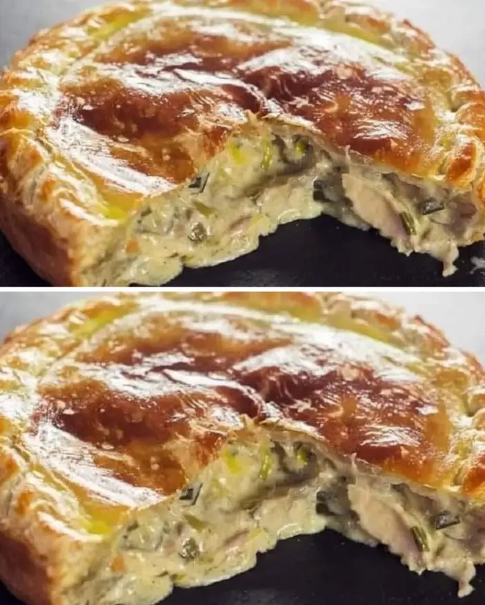 Tourte au Poulet et aux Champignons : Un Classique Réconfortant de la Cuisine