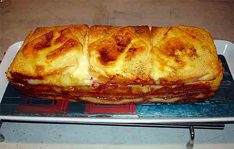 Croque Cake A La Raclette