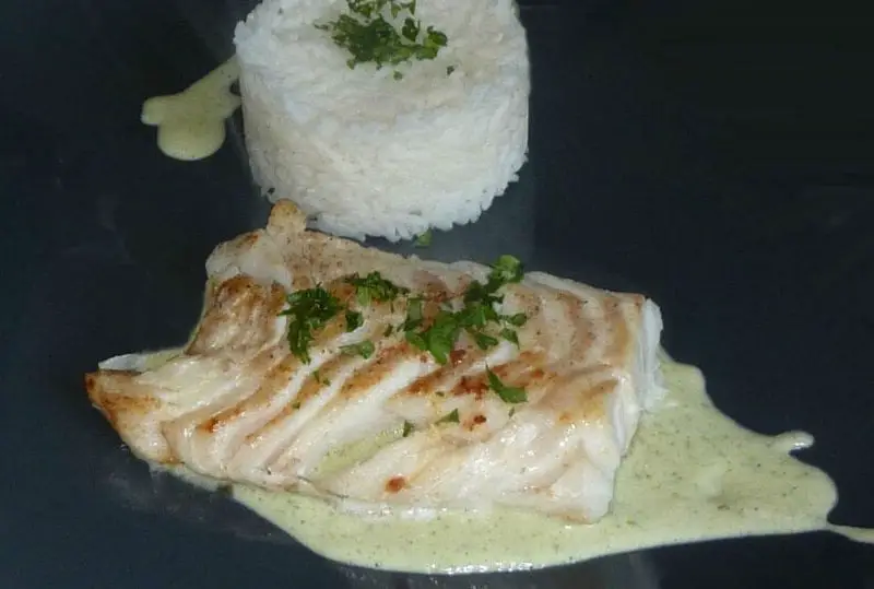 Cabillaud Et Sa Sauce A La Creme