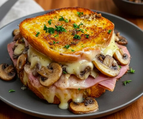 Croque-Monsieur Gourmand aux Champignons : Le Twist Savoureux du Classique Français