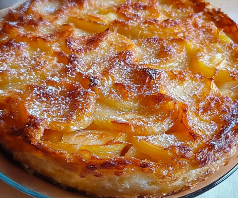 Gâteau Invisible aux Pommes Ultra Fondant
